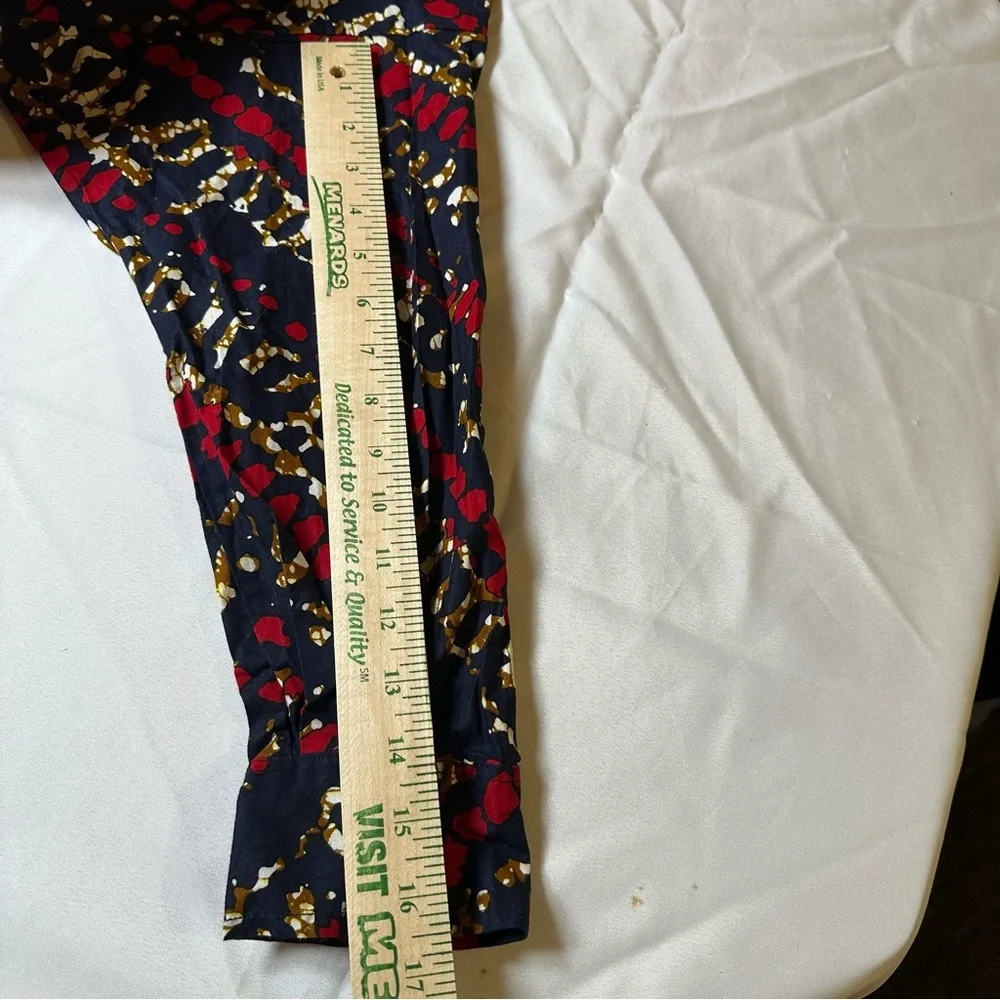 Grass-fields Womens Tunic Kaftan African Print Shirt Dress Oversized Size 18 - Picture 13 of 16